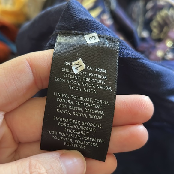 Anthropologie Moulinette Soeurs Embroidered Alicante Midi Dress Women's size 6 - Picture 10 of 11